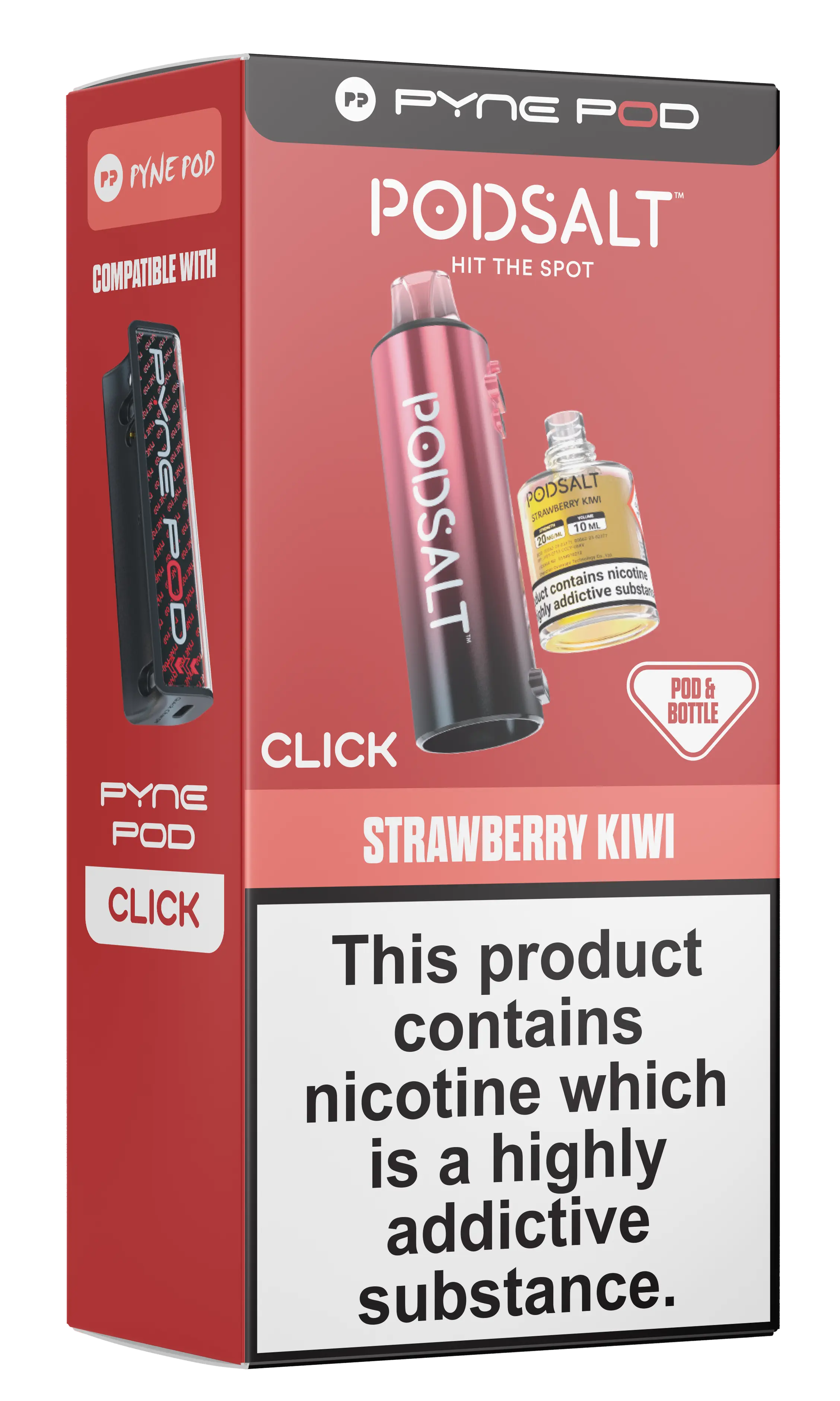 Strawberry Kiwi / Cherry Pyne Pod Click Pods
